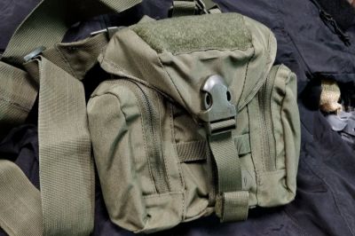 Viper MOLLE Maxi Pouch (Olive) - Detail Image 3 © Copyright Zero One Airsoft